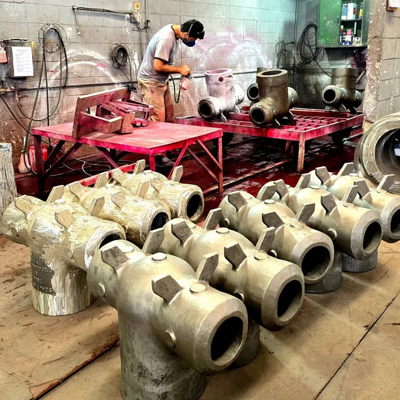 Valvula fundida aco inspecao ensaio produzida pela Fundição Mundial em aço e ferro fundido sob encomenda